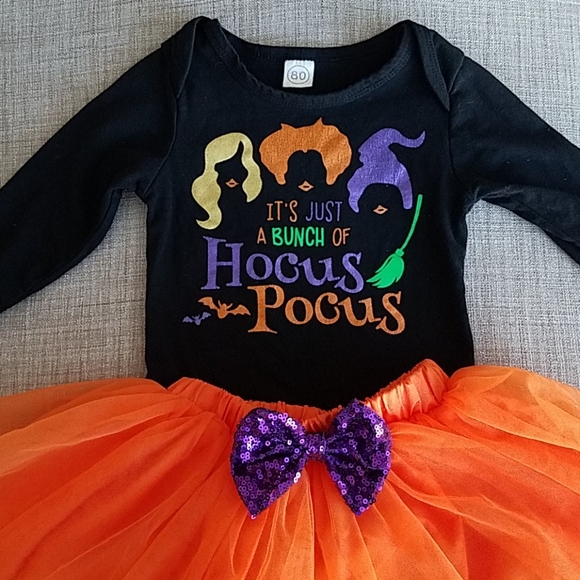 Hocus Pocus Baby Halloween Costume Set - Picture 4 of 8